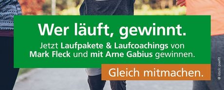 Wer läuft, gewinnt – mit der AOK