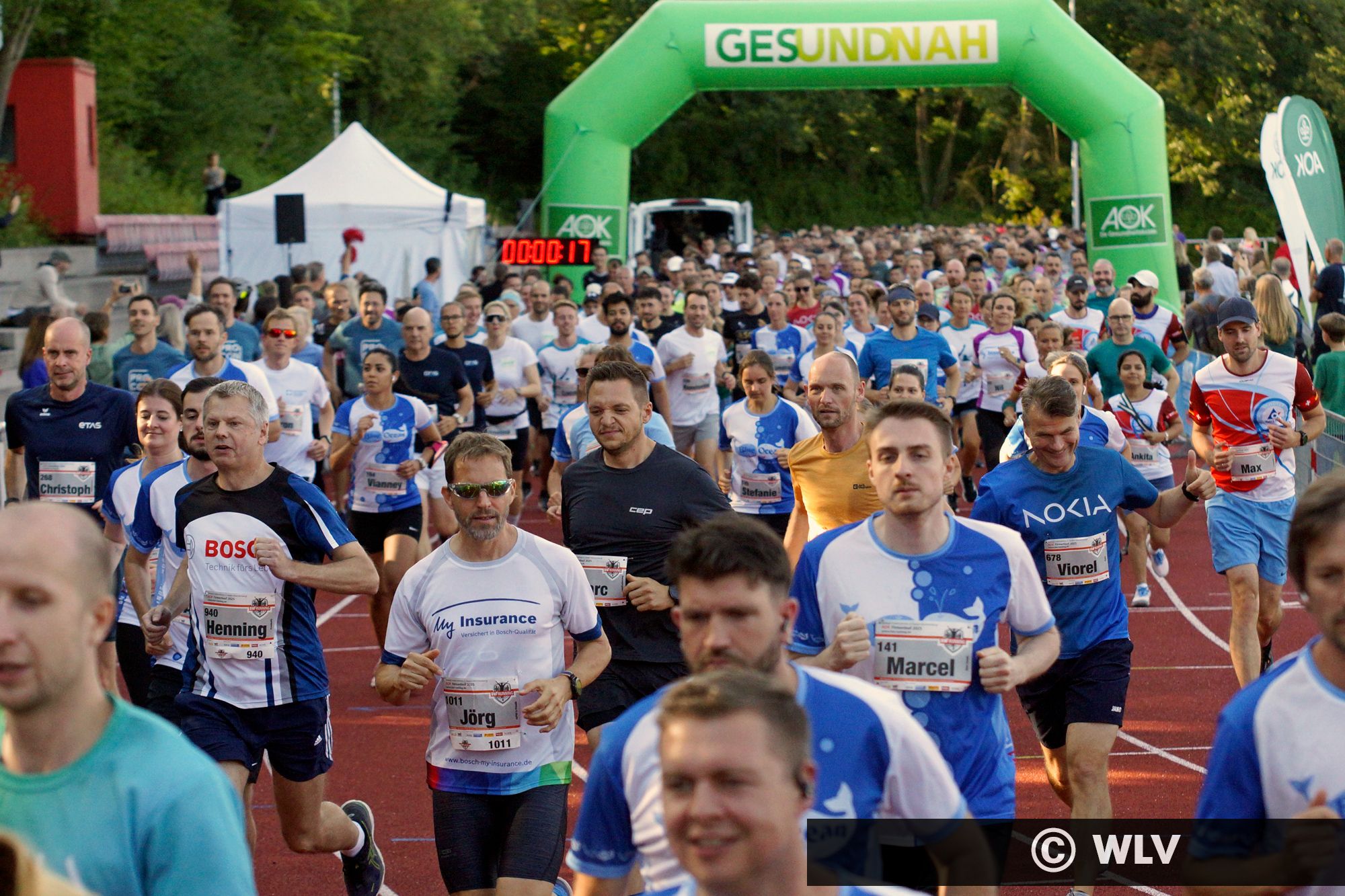 8. AOK Firmenlauf Feuerbach