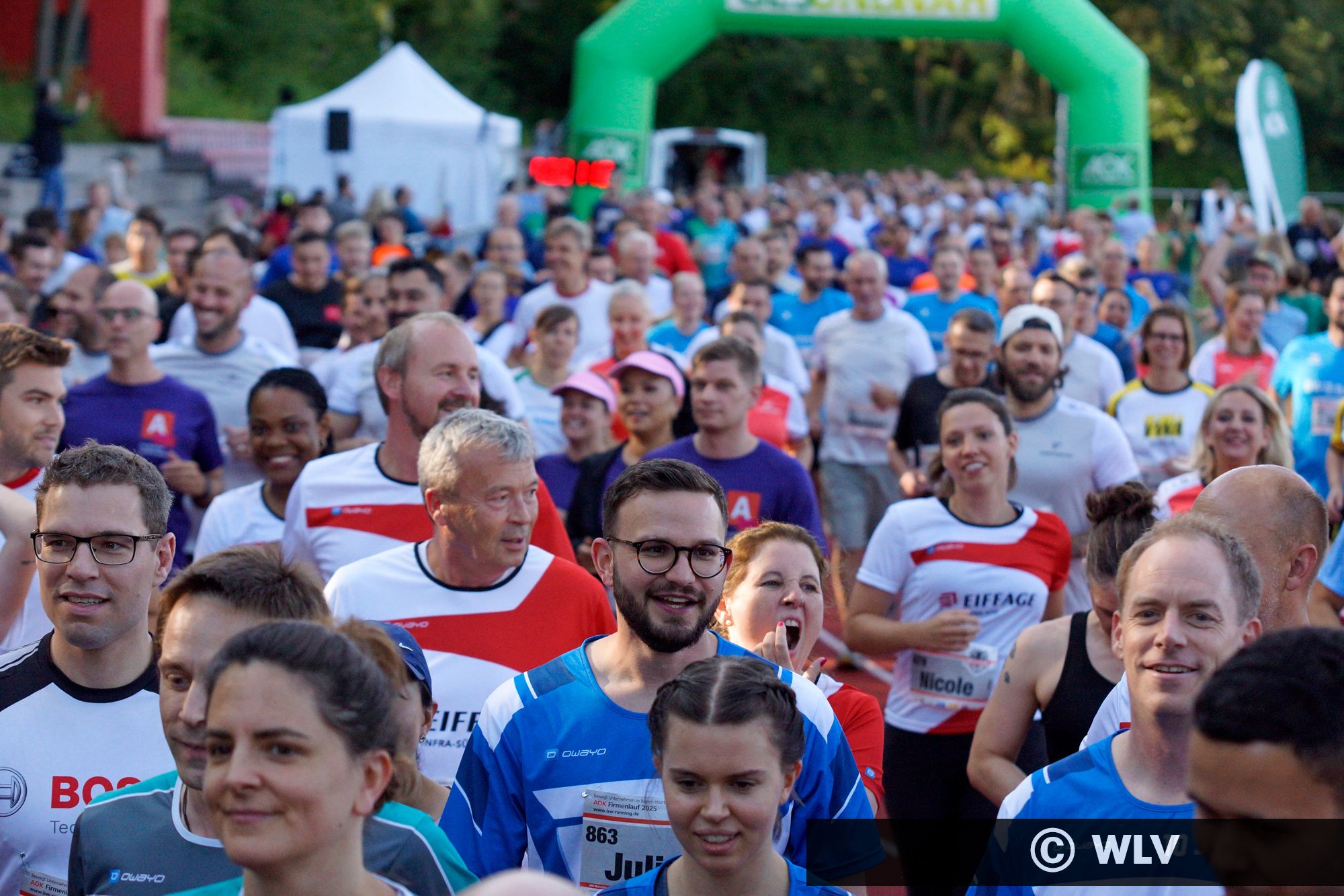8. AOK Firmenlauf Feuerbach
